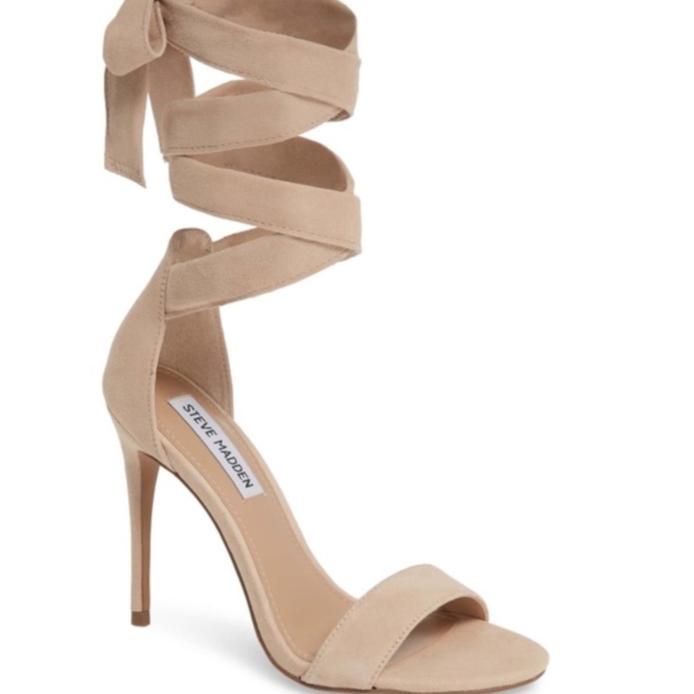 Steve Madden Suede Lace Up Heels